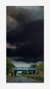 Heavy Overhead Blue by Jen Orpin contemporary artwork painting