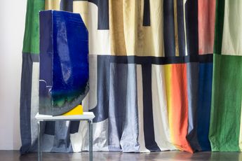 Contemporary art exhibition Pia Camil Entrecortinas Abre Jala Corre at OMR Mexico City