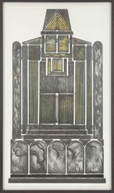 let me rest in time by Andreas Werner contemporary artwork drawing