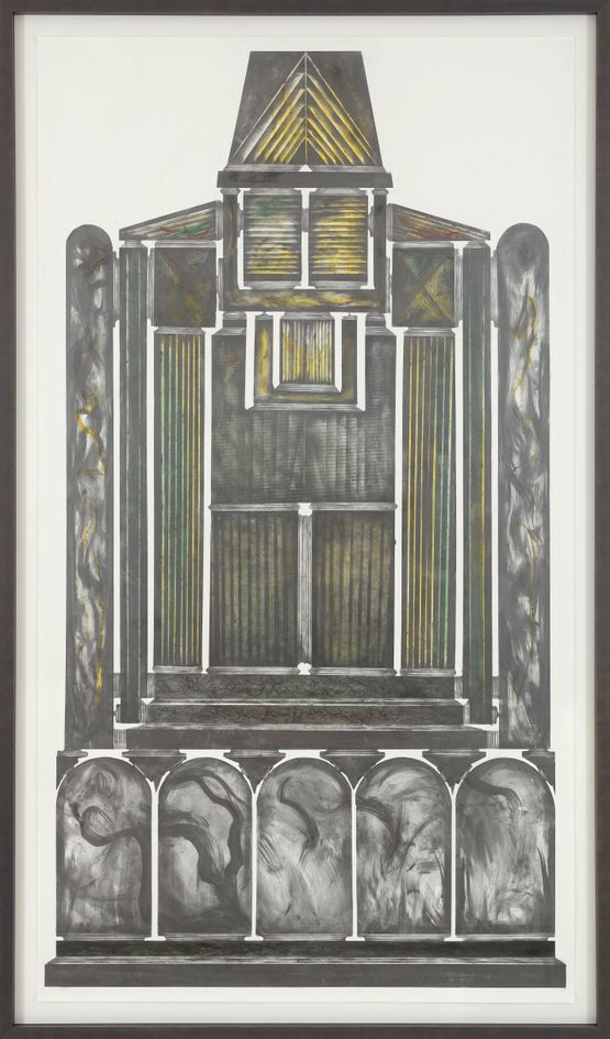 let me rest in time by Andreas Werner contemporary artwork Drawing