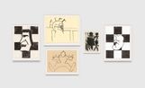 5 Lithographs by Joe Bradley contemporary artwork Print