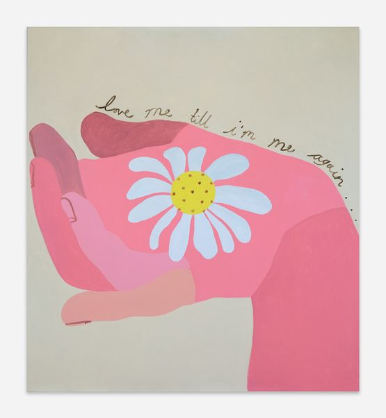Love Me till Im Me Again by Galina Munroe contemporary artwork Painting