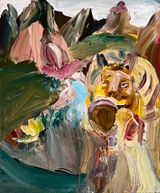 Wood in Forest III by Xiao Kegang contemporary artwork painting