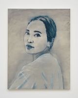 Woman with Earrings by Noritaka Tatehana contemporary artwork painting