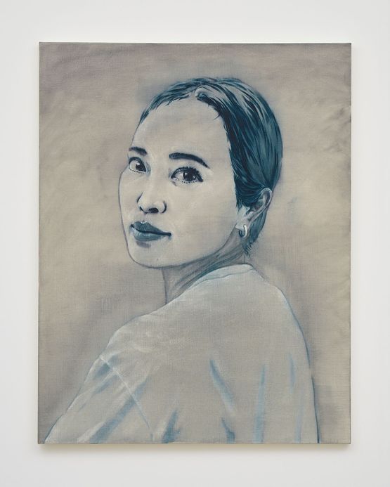 Woman with Earrings by Noritaka Tatehana contemporary artwork Painting