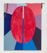 enter the center by Sarah Cain contemporary artwork painting