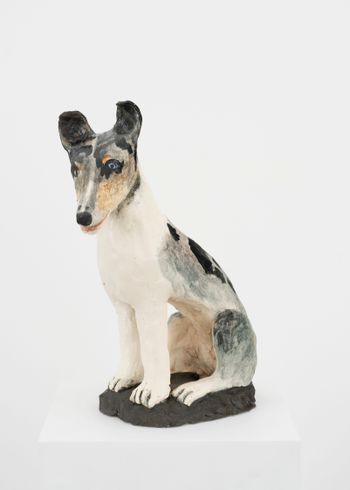 Zenga as a young girl by Klara Kristalova contemporary artwork sculpture