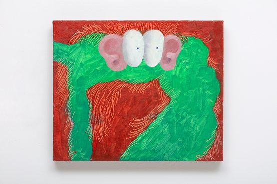 Talk Less Muscle by Felipe Barsuglia contemporary artwork Painting