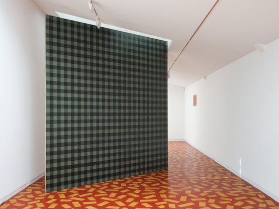 Stiff Blanket monocultural agriculture by Andrew Barber contemporary artwork Painting