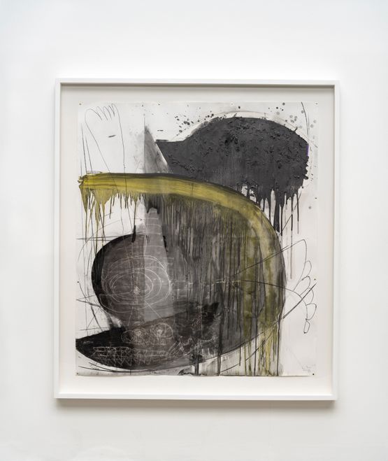 Antigona Thought of Dust 23 by Nuno Ramos contemporary artwork Painting