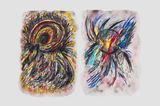 yes yes yes by Tadaskia contemporary artwork drawing works on paper