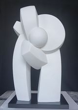 Le Solitaire by Sophia Vari contemporary artwork sculpture
