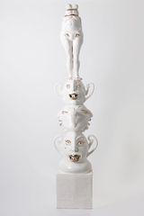 Baubo Sacred Fool by Cybele Cox contemporary artwork
