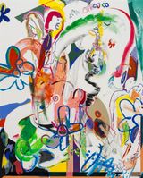 Hop in Trojan by Young Do Jeong contemporary artwork drawing painting