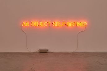 Joseph Kosuth contemporary artist