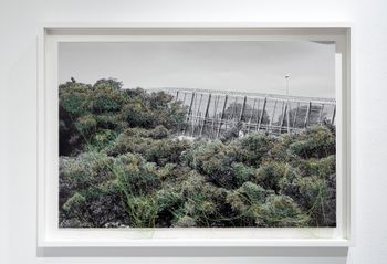 Border Line by Monica De Miranda contemporary artwork print textile