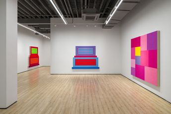 Contemporary art exhibition Peter Halley New Paintings at Almine Rech Shanghai China