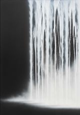 Waterfall by Hiroshi Senju contemporary artwork painting works on paper