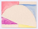 Untitled Watercolor Study by Mary Heilmann contemporary artwork works on paper