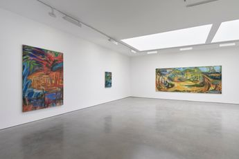 Contemporary art exhibition Sarah Cunningham The Crystal Forest at Lisson Gallery London United Kingdom