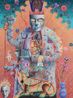 Vizard by Asad Faulwell contemporary artwork Painting