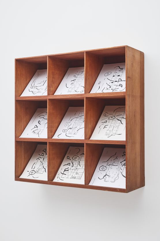 NBP - IdentidadeArquitetura by Ricardo Basbaum contemporary artwork Sculpture