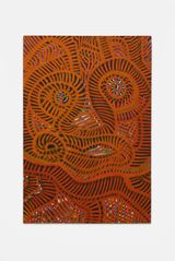 Untitled Mascara roja by Emma Reyes contemporary artwork works on paper