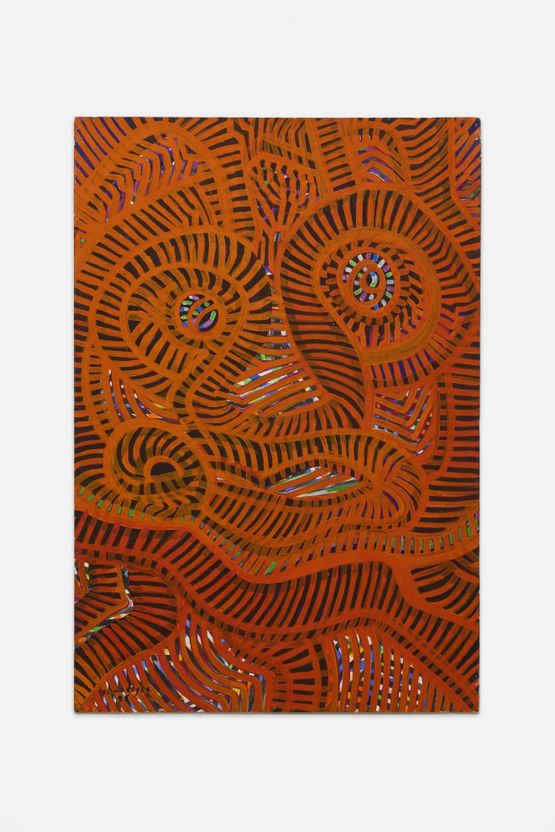 Untitled Mascara roja by Emma Reyes contemporary artwork Works on Paper