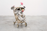 Growing in the Baby Carriage 01 by Ji Wenyu Zhu Weibing contemporary artwork sculpture