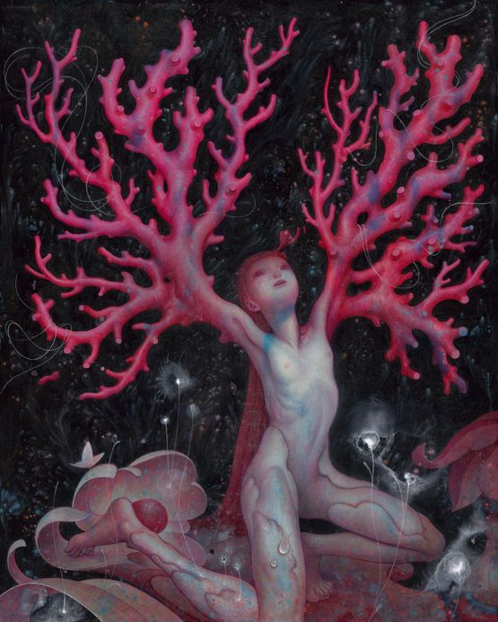 Daphne by James Jean contemporary artwork Painting