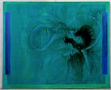 Pole c by Tadashi Sugimata contemporary artwork painting works on paper