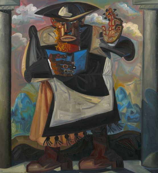 Preacher Man by Jameson Green contemporary artwork Painting