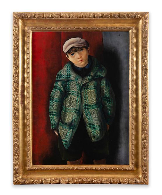 Jeune garcon by Moise Kisling contemporary artwork Painting