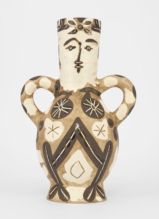 Vase deux anses hautes A.R. 141 by Pablo Picasso contemporary artwork Sculpture