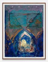 An Ocean and a lake by Mimi Lauter contemporary artwork drawing works on paper