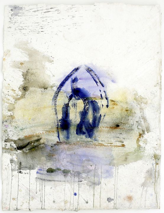 Orte aus der Serie Paros by Martha Jungwirth contemporary artwork Works on Paper