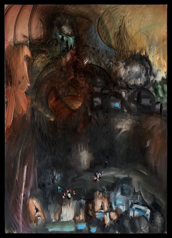 Amusement Park IX by Xing Wanli contemporary artwork Painting