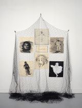 Iconic by Annette Messager contemporary artwork drawing installation painting