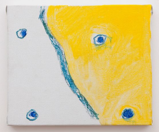 One-eyed by Raoul De Keyser contemporary artwork Painting