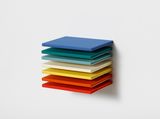 Colors organized by thoughts Rainbow by Fernanda Fragateiro contemporary artwork sculpture