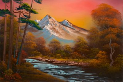 Bob Ross Sale Nets 1.27m for U.S. Public Television