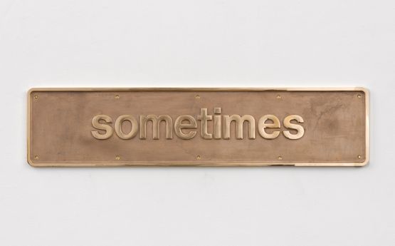 Sometimes by Darren Almond contemporary artwork Sculpture