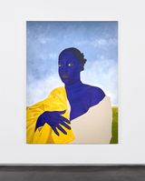 PORTRAIT OF MY GRANDMOTHER 1 by Stacey Gillian Abe contemporary artwork painting