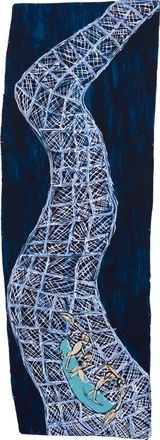 Wandawuy by Dhambit Mununggurr contemporary artwork painting