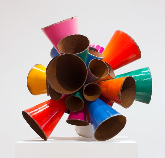 Polychrome Pipe Burst by James Angus contemporary artwork Sculpture