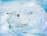 Into the Waves by So Young Park contemporary artwork painting mixed media