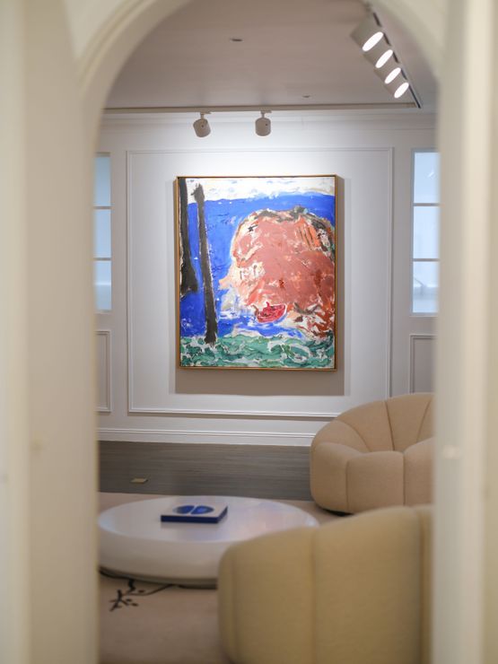 Tiger Boat Untitled by Don Van Vliet contemporary artwork Painting