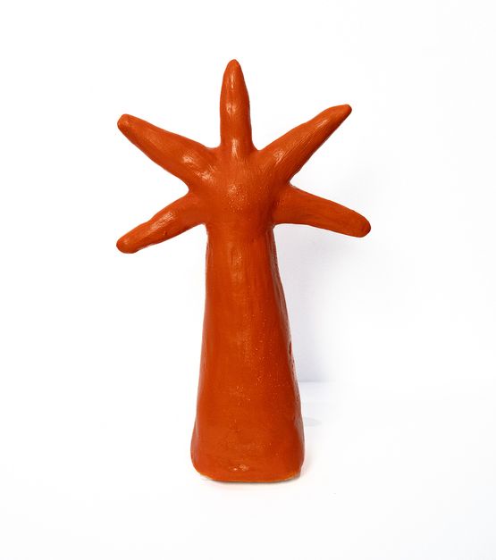 Red Flower 3 by Rhandzu Vermeulen contemporary artwork Sculpture