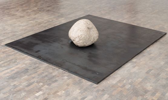 Relatum - The Position by Lee Ufan contemporary artwork Sculpture