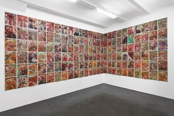 Contemporary art exhibition Moyra Davey Empties at Galerie Buchholz Cologne Germany